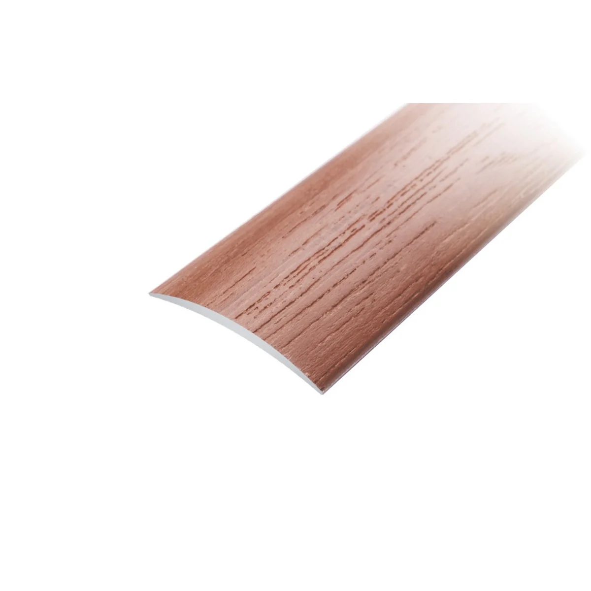AP1 přechodová lišta samolepící, hliník + dýha lakovaná jatoba, 30 mm, 2,7 m