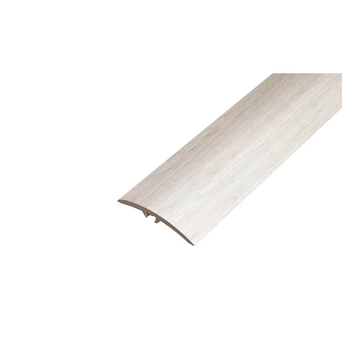 AP19 přechodová lišta s trnem samolepící, PVC dub bílý, 40 mm, 1,8 m