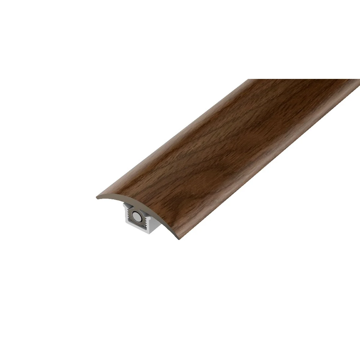 AP22 přechodová lišta FLEX BOARD C, PVC flexibilní mahagonová parketa, 37 mm, 3 m