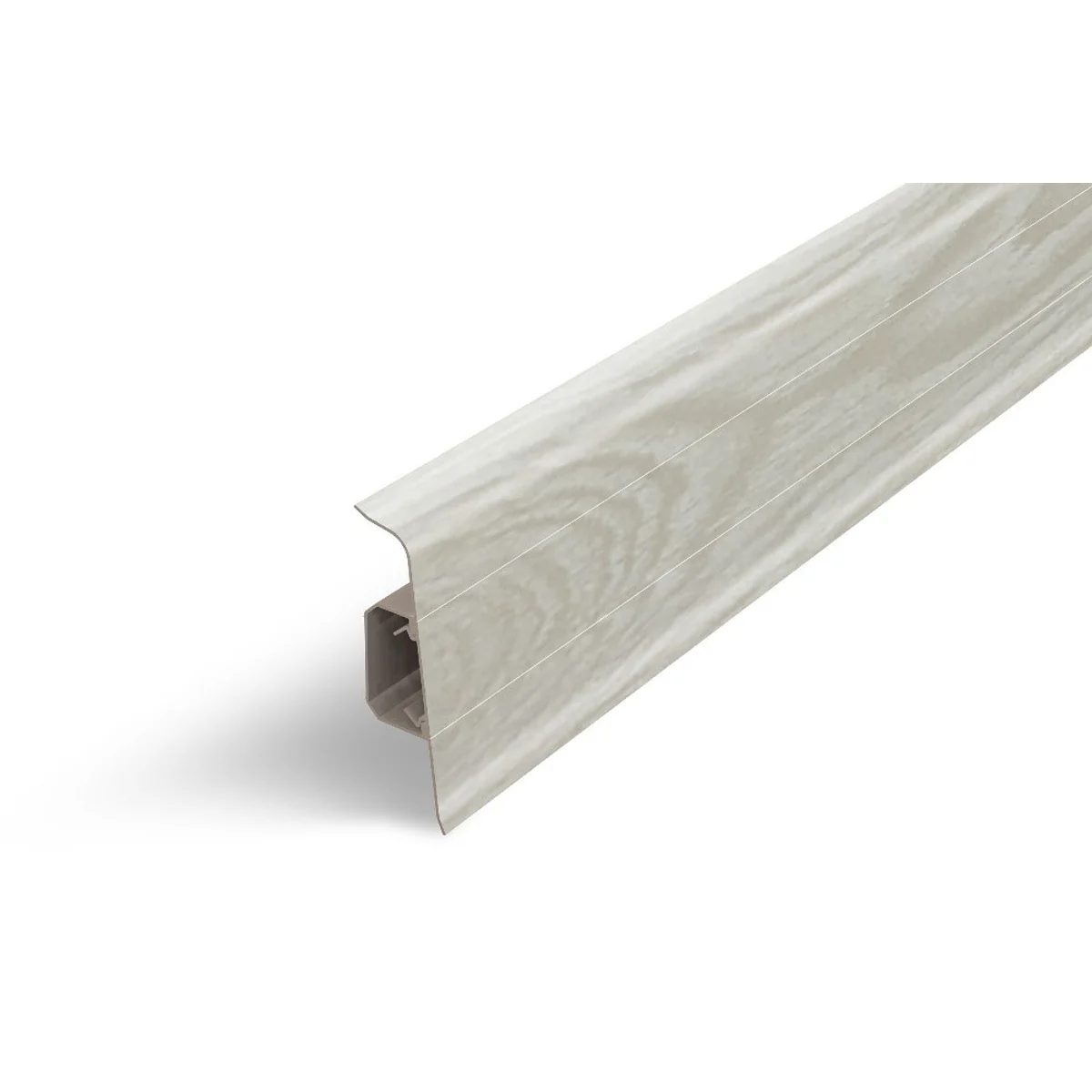 AP28/1 soklová lišta SG75, PVC Dub Arctic, 75 mm, 2,2 m
