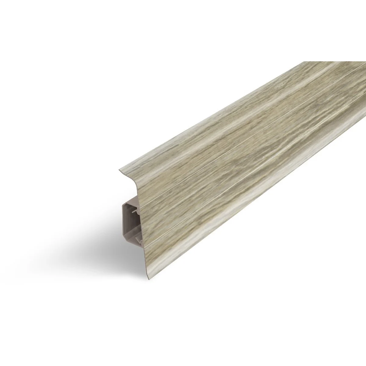AP28/1 soklová lišta SG75, PVC Dub jantarový, 75 mm, 2,2 m