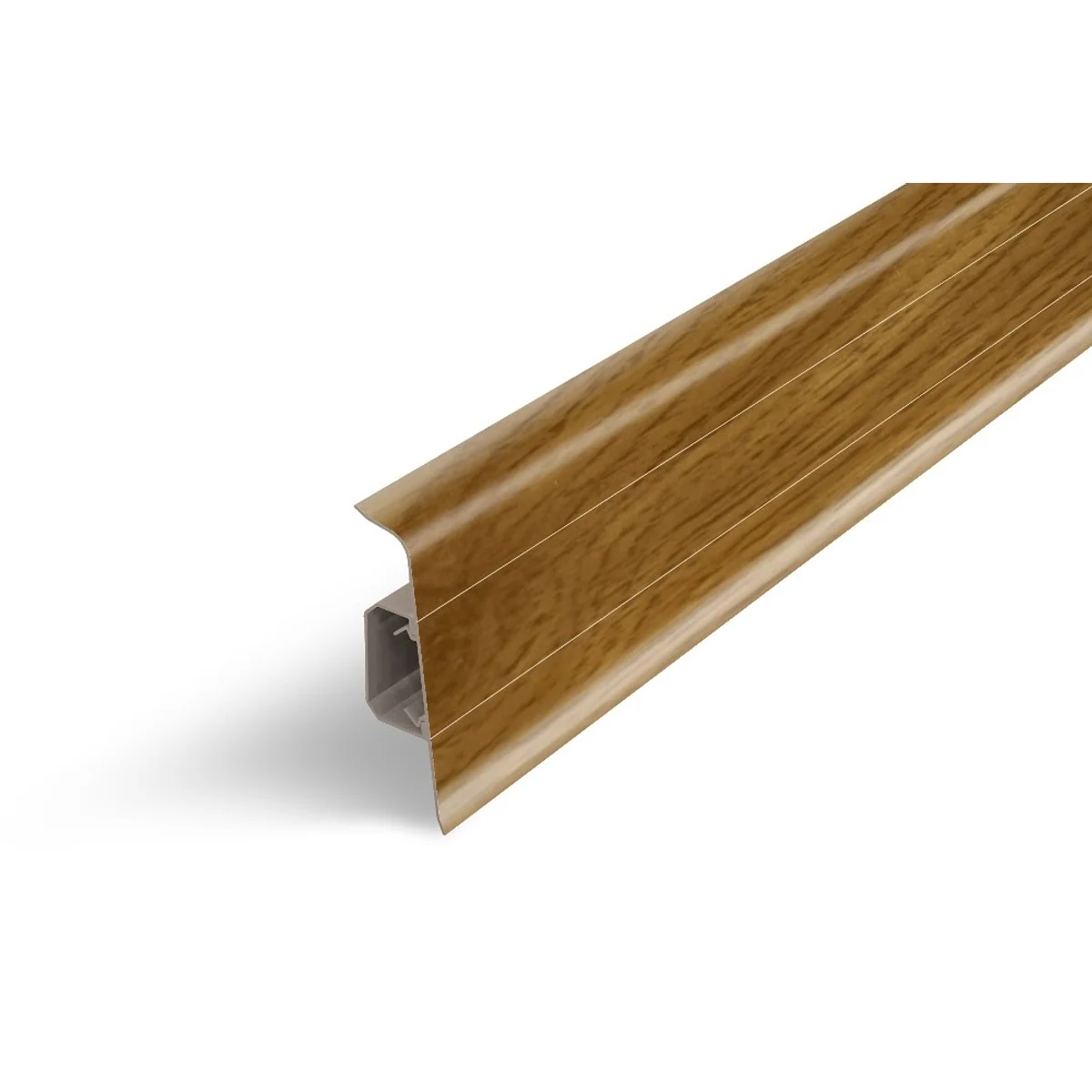 AP28/1 soklová lišta SG75, PVC Dub královský, 75 mm, 2,2 m