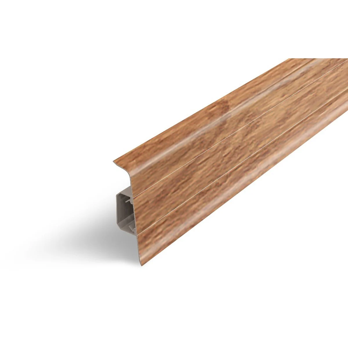 AP28/1 soklová lišta SG75, PVC Dub montana, 75 mm, 2,2 m