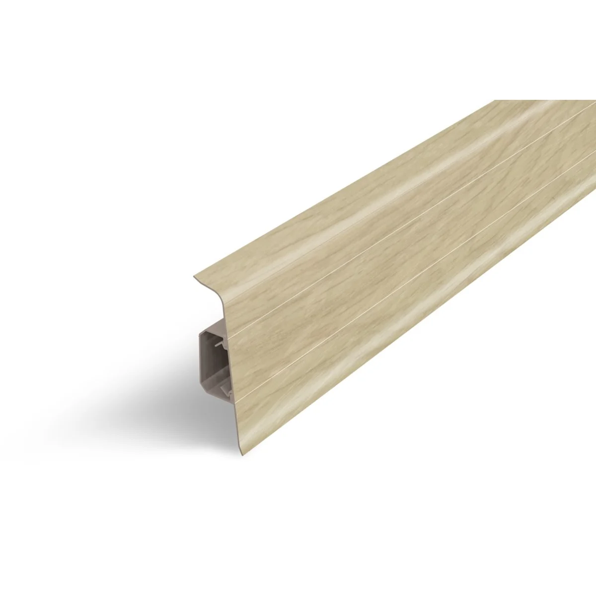 AP28/1 soklová lišta SG75, PVC dub unikát, 75 mm, 24,5 mm, 2,2 m