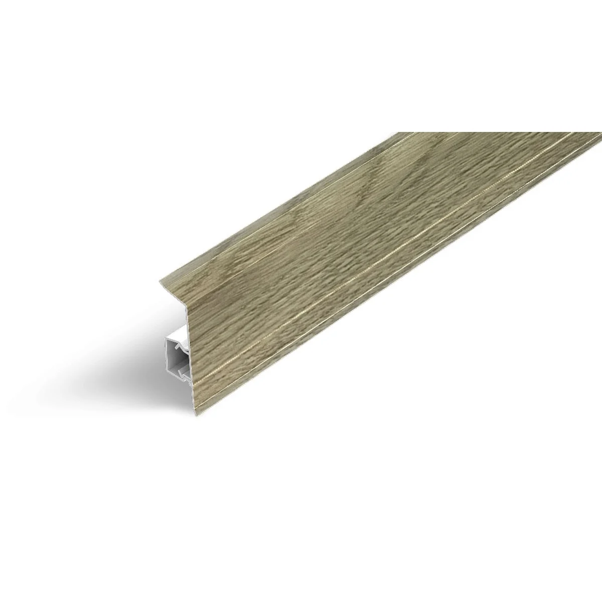 AP31 soklová lišta NG62, PVC dub pouštní, 62 mm, 2,2 m