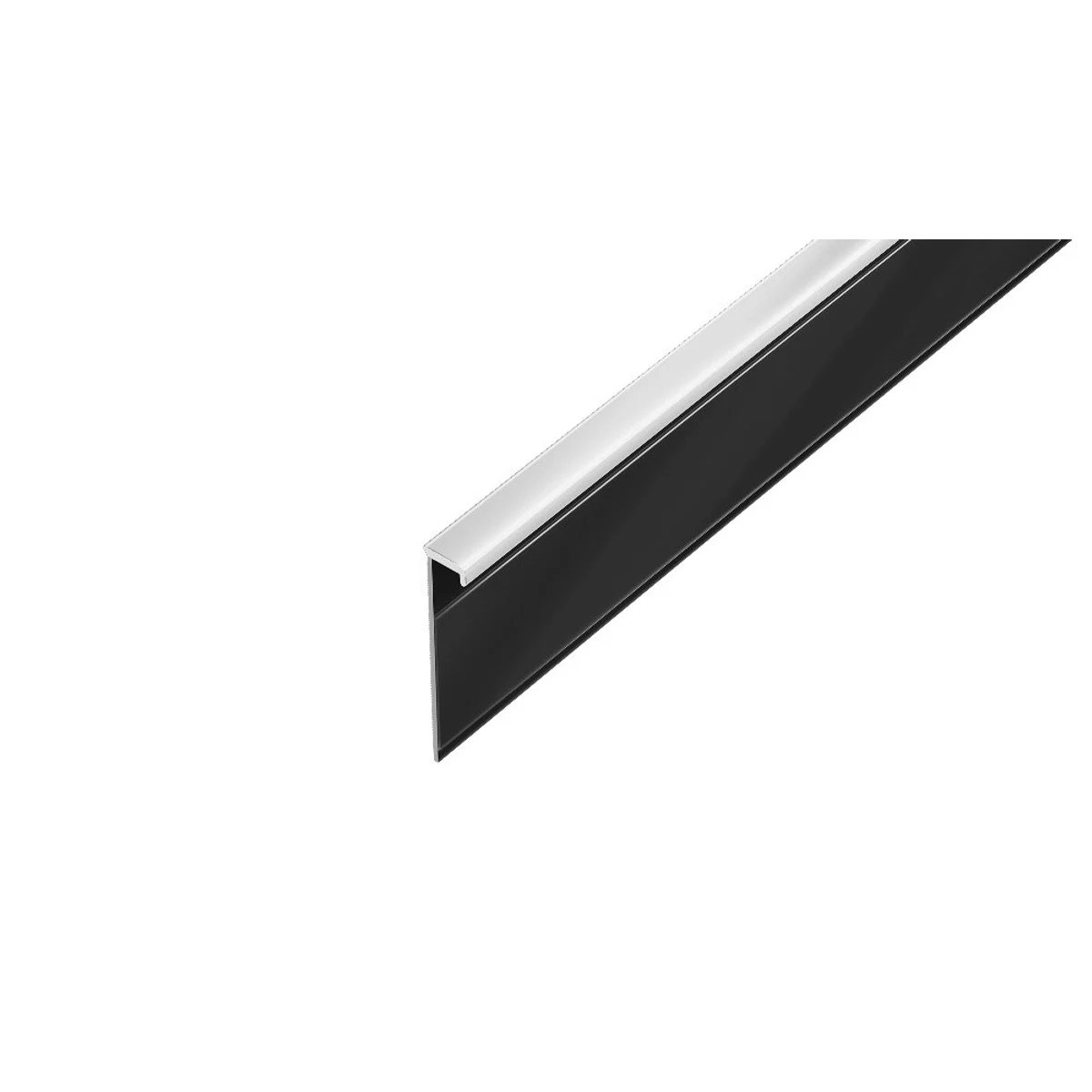 AP36 soklová lišta flexi, pro koberec, PVC bílá, 50 mm, 2,5 m