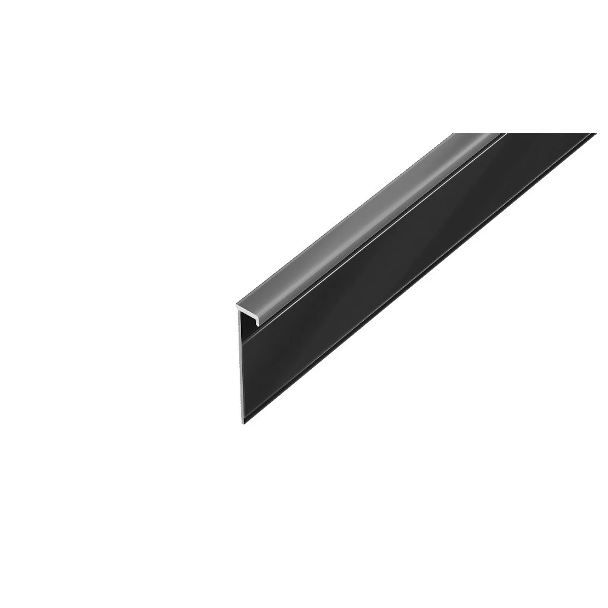 AP36 soklová lišta flexi, pro koberec, PVC tm. šedá, 50 mm, 2,5 m