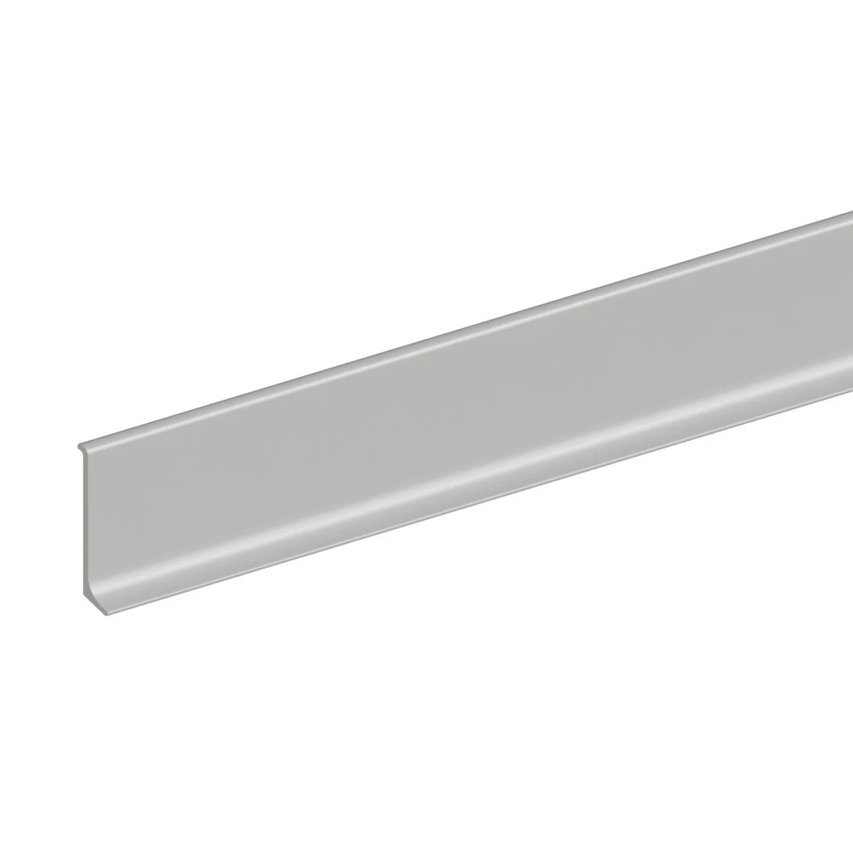 AP38/2 soklová lišta, PVC šedá, 40 mm, 2,7 m