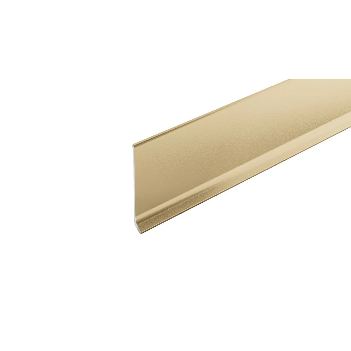 AP38 soklová lišta, hliník elox champagne, 100 mm, 2,5 m