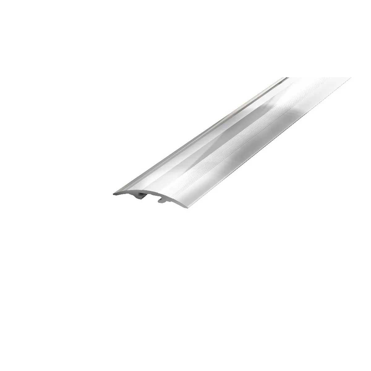 AP4/2 přechodová lišta narážecí, hliník elox stříbro, 33 mm, 2,7 m
