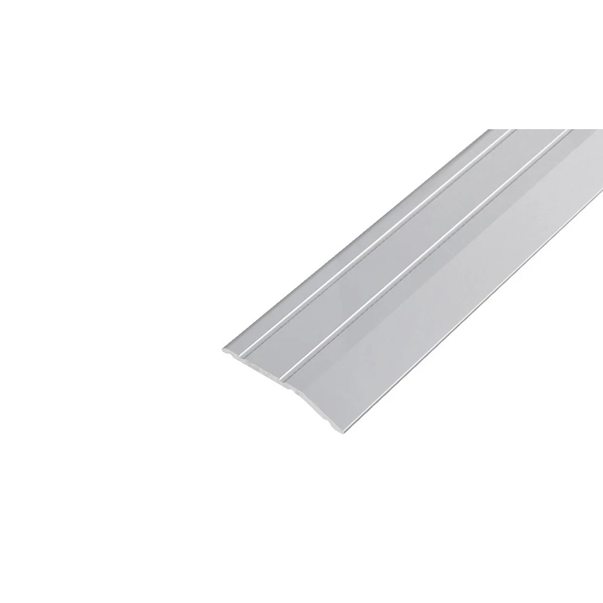 AP43 nájezdová lišta samolepící, hliník elox stříbro, 3,5 mm, 2,7 m