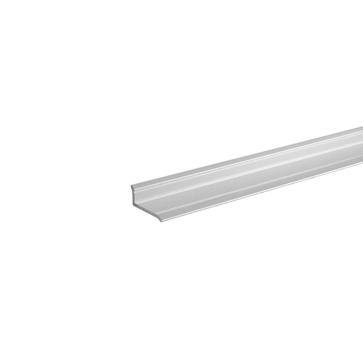 AP49 ukončovací lišta samolepící, hliník elox stříbro, 10 mm, 2,7 m
