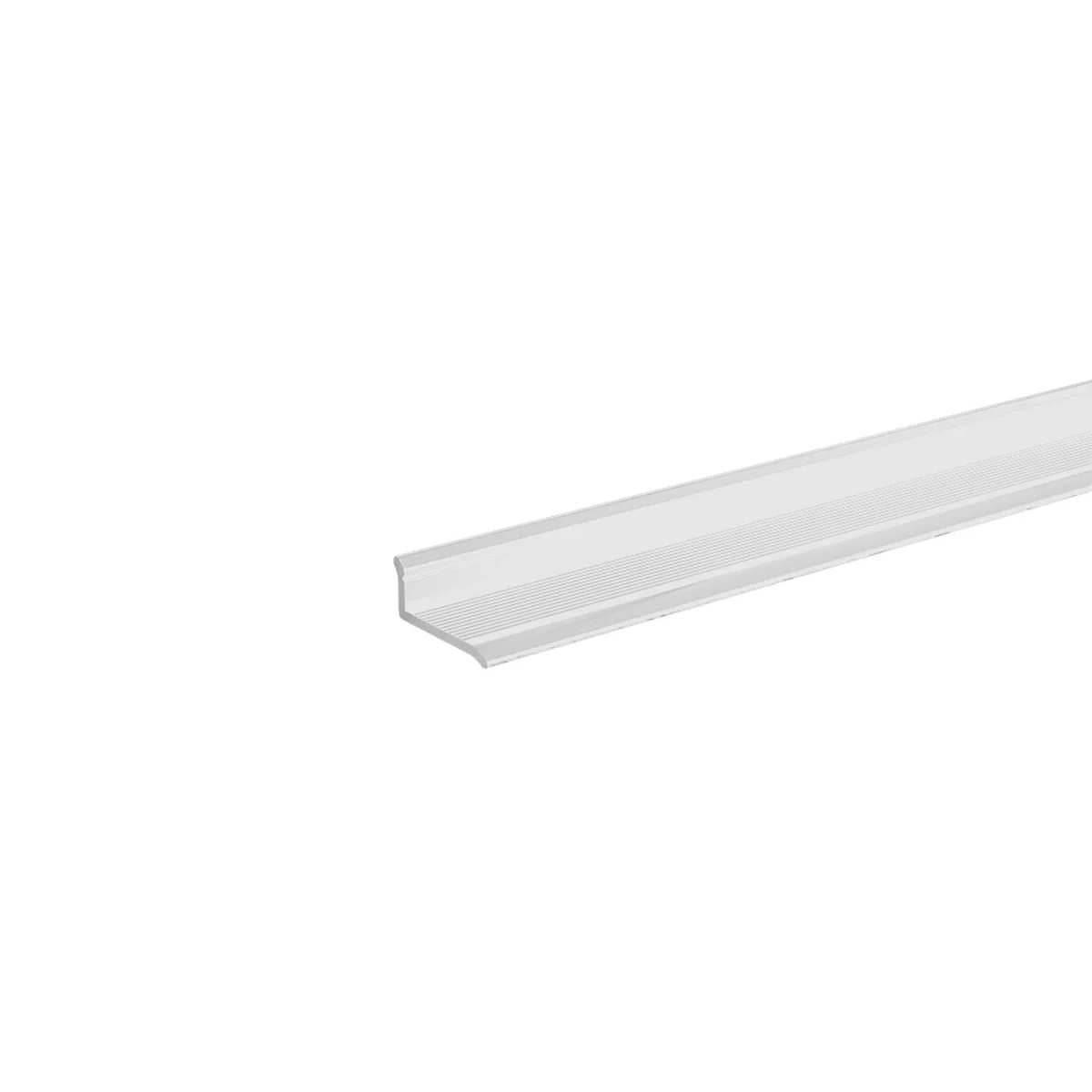 AP49 ukončovací lišta samolepící, hliník lakovaný RAL9003 bílá matná, 10 mm, 2,7 m