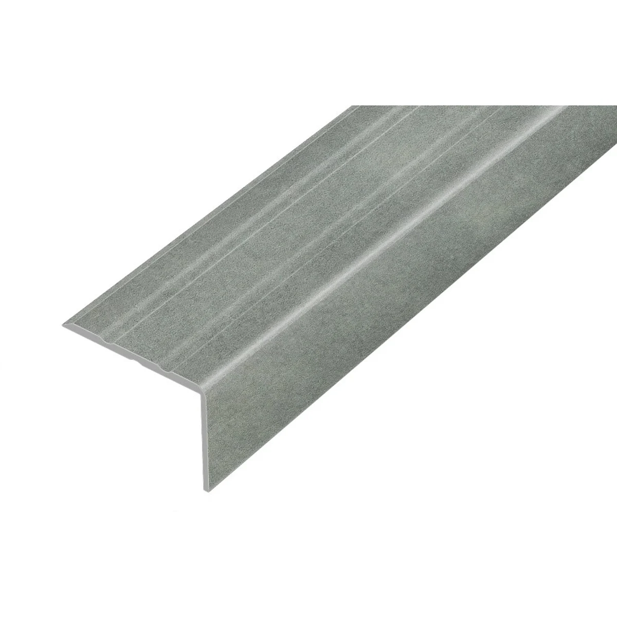 AP5 schodová lišta samolepící, hliník + fólie cement grey, 20 mm, 0,9 m