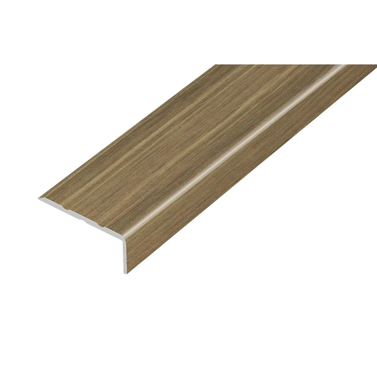 AP5 schodová lišta samolepící, hliník + fólie dub světlý, 10 mm, 0,9 m