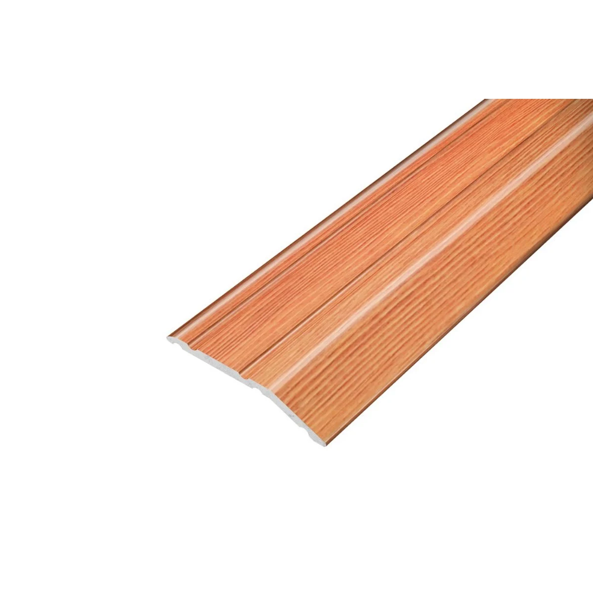 AP6 nájezdová lišta samolepící B, hliník+fólie třešeň, v: 8,5 mm, d: 2,7 m