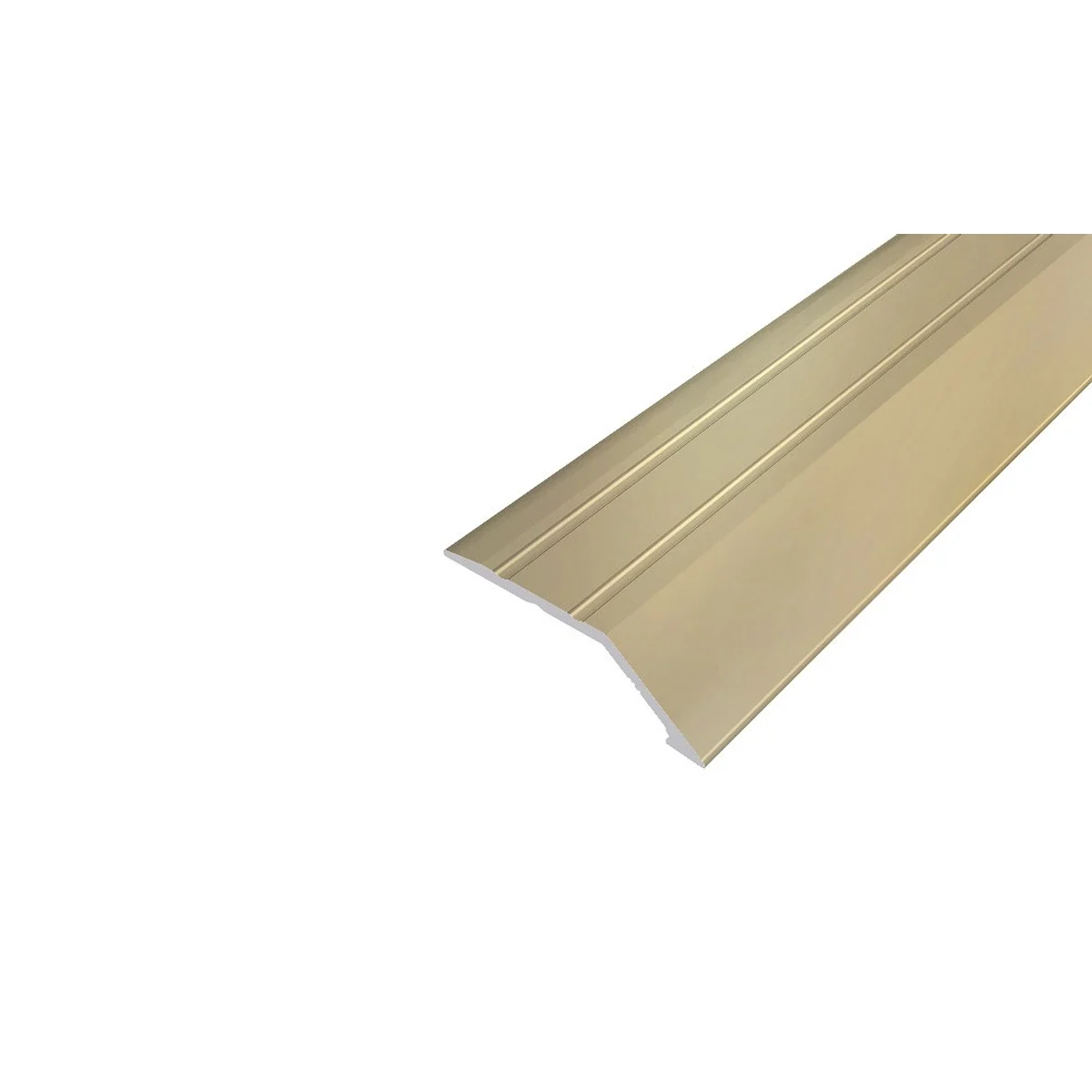 AP6 nájezdová lišta samolepící, hliník elox champagne, 14,5 mm, 0,9 m