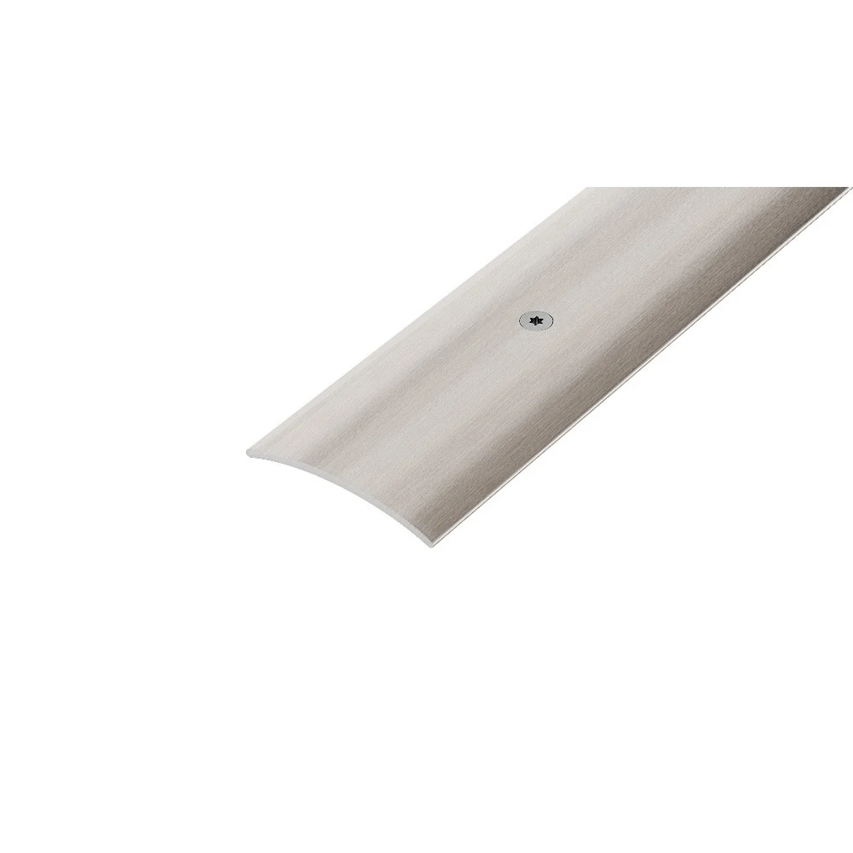 AP7 přechodová lišta vrtaná, hliník elox inox, 30 mm, 0,9 m