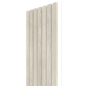 VZOREK - WALL CONCEPT akustický panel Moonlight, bílý filc + MDF, 240x135x21 mm