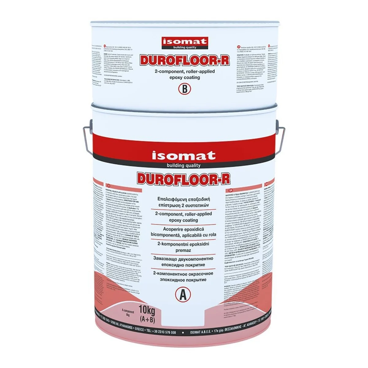 ISOMAT DUROFLOOR-R Epoxidová roztíratelná litá podlaha, sv. slonová kost, 10 kg