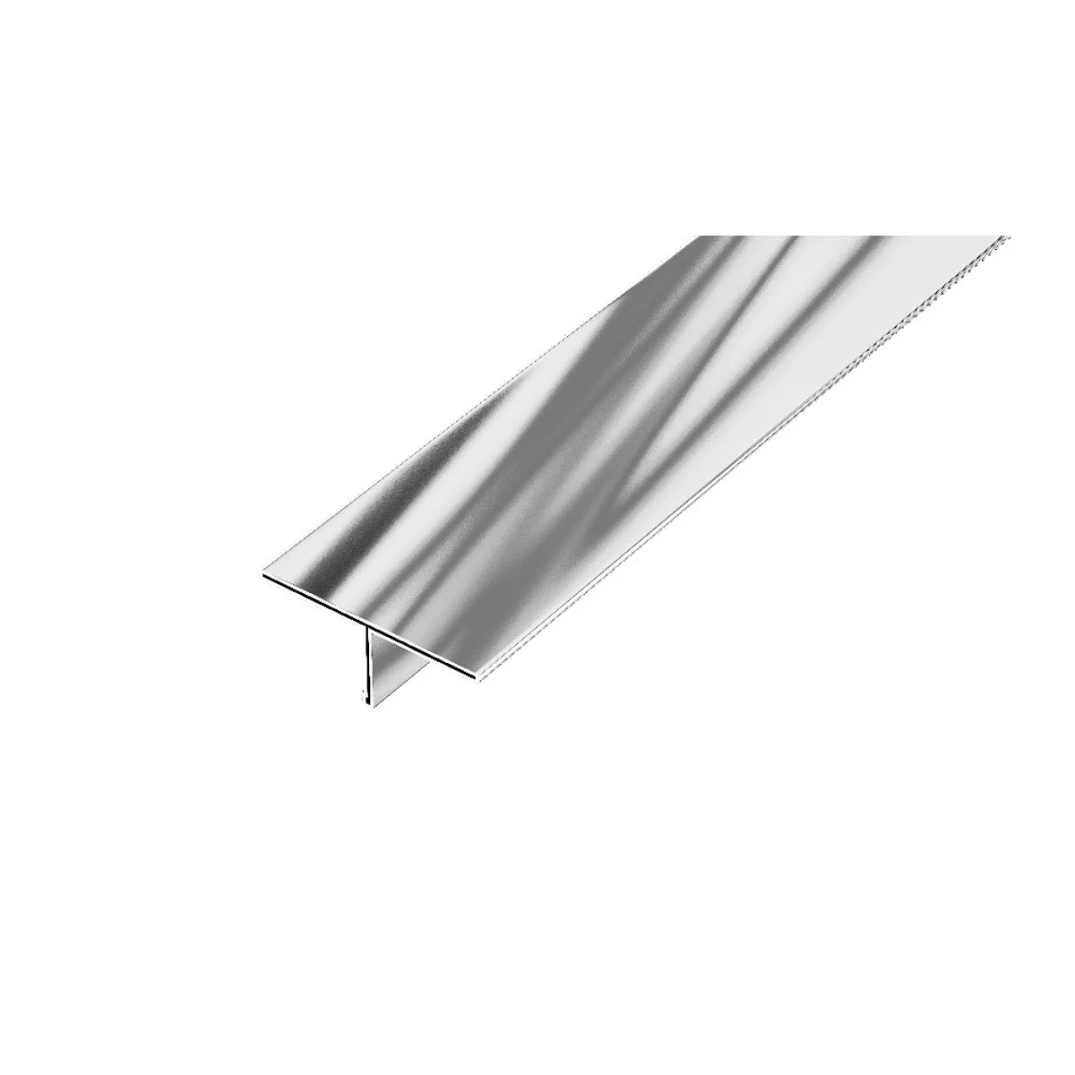 DL11/1 dělící lišta T, nerez V2A lesk, 14 mm, 2,5 m