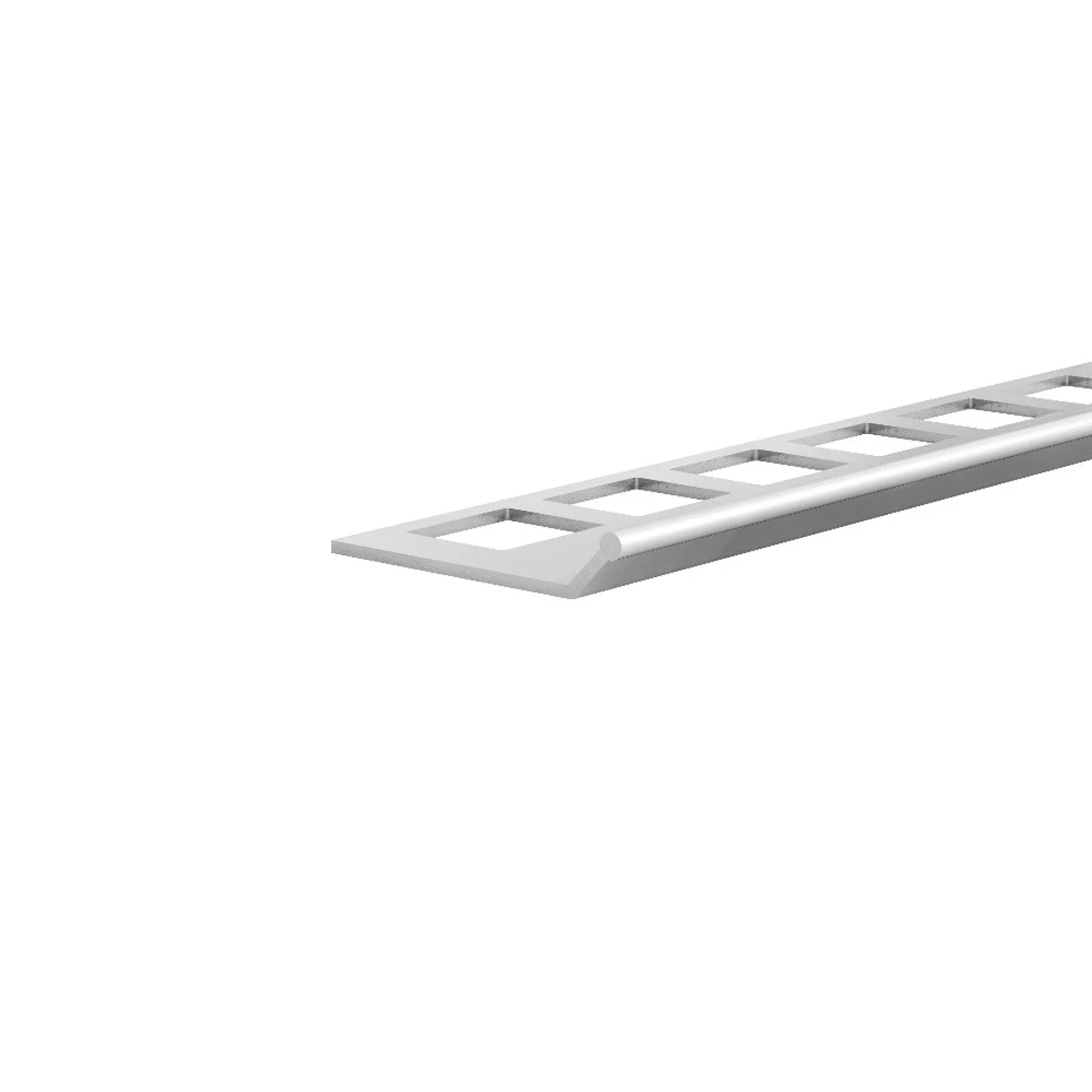 DS1 ukončovací lišta, pro kamenický roh i designovou stěrku, hliník, 11 mm, 2,5 m