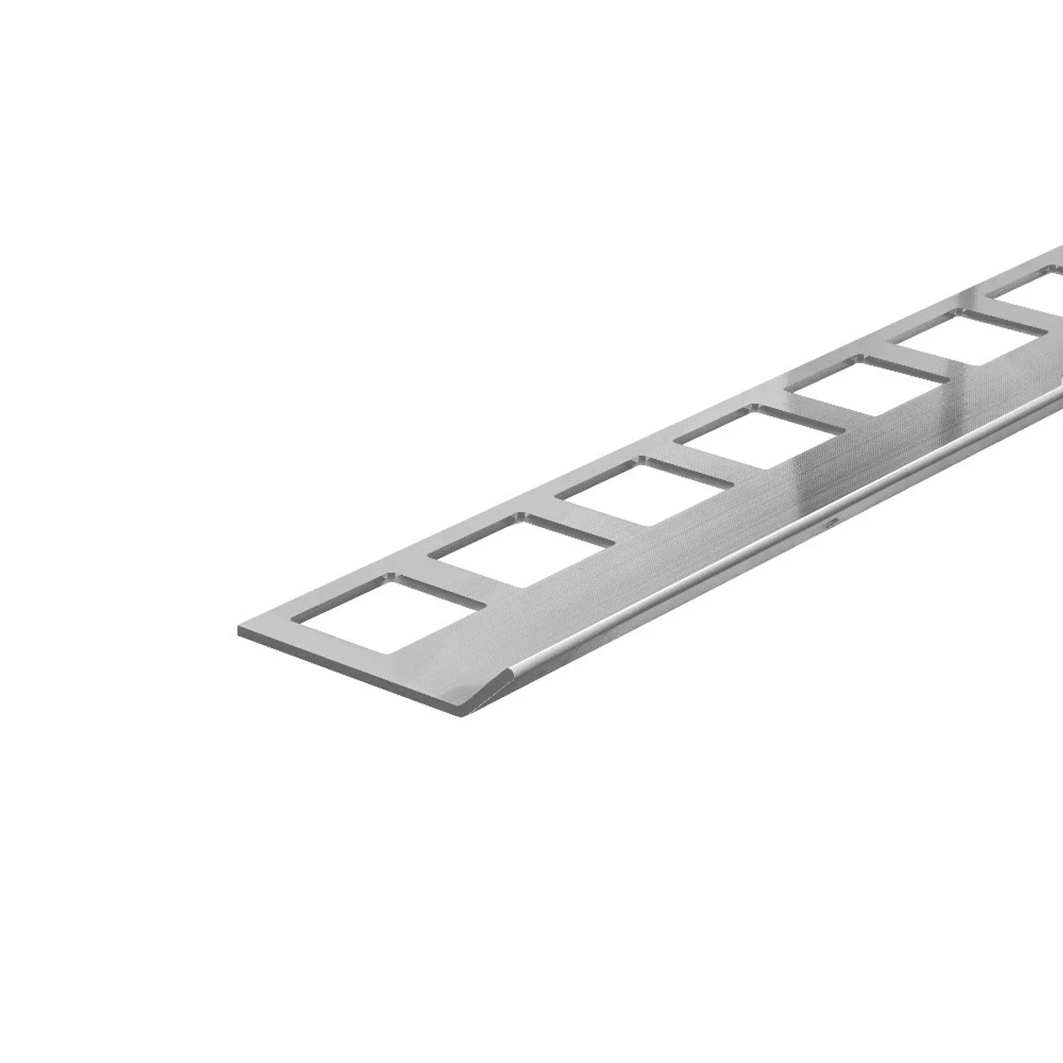 DS2/1 ukončovací lišta, pro designové stěrky, nerez lesk, 4,5 mm, 2,5 m