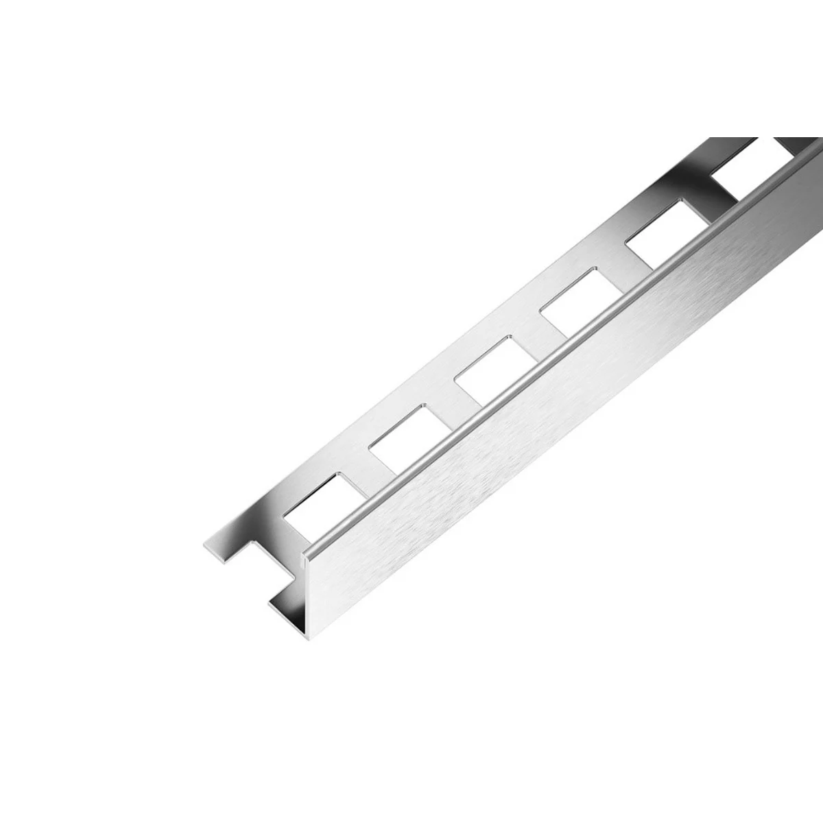 SP1 ukončovací lišta L, nerez V2A kartáč, 20 mm, 3 m