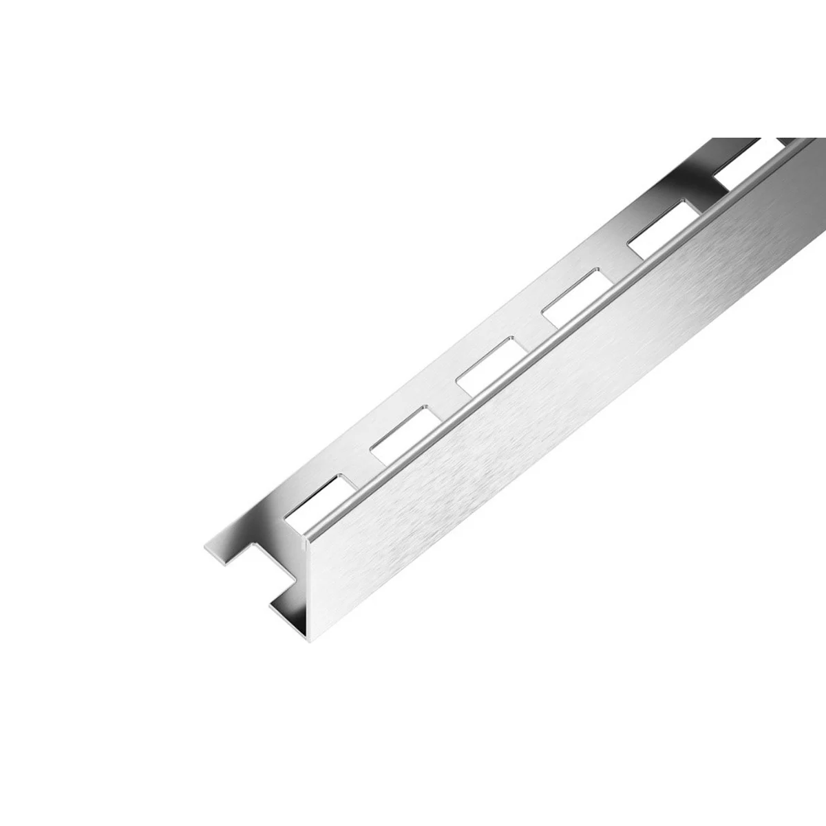 SP1 ukončovací lišta L, nerez V2A kartáč, 25 mm, 3 m
