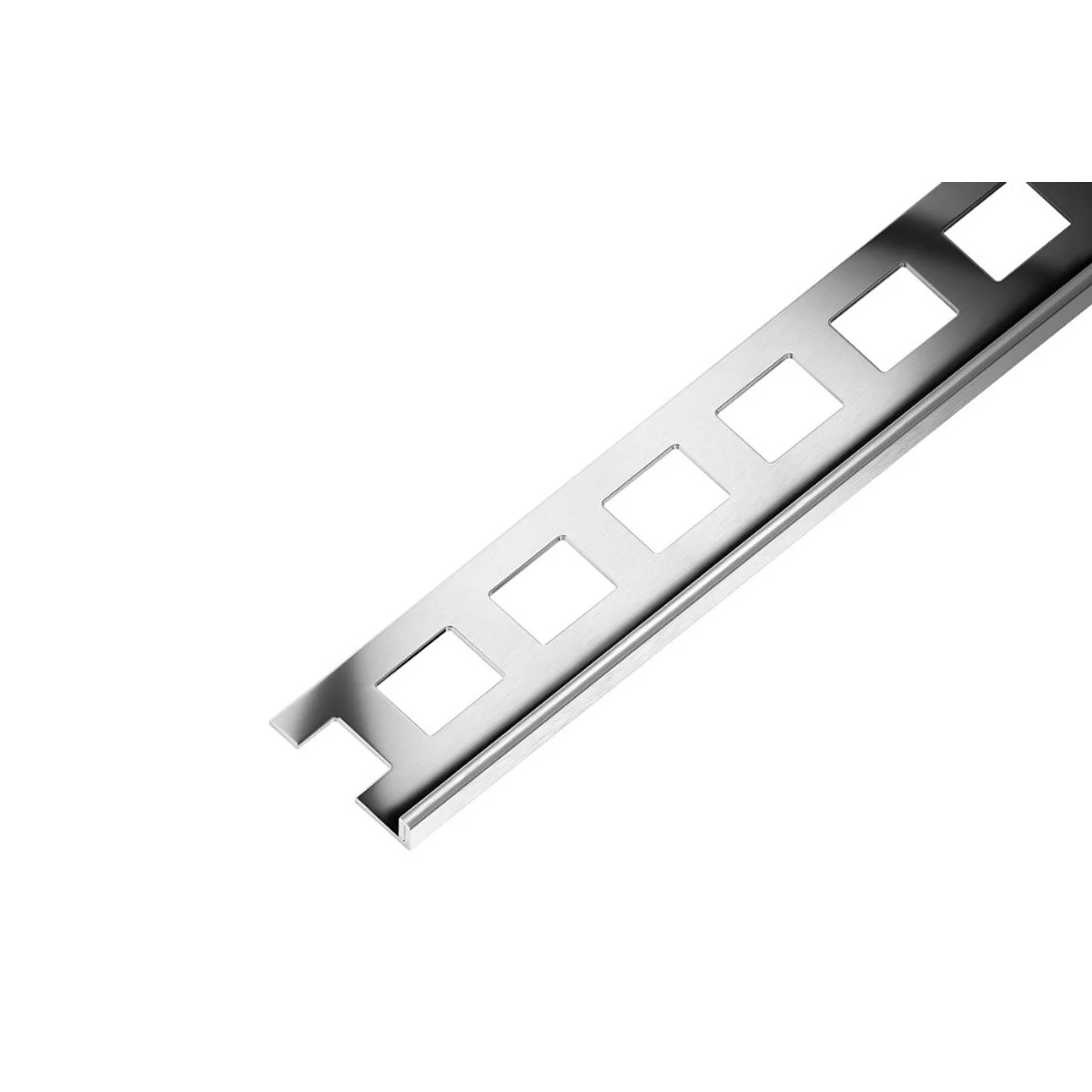 SP1 ukončovací lišta L, nerez V2A kartáč, 3 mm, 3 m