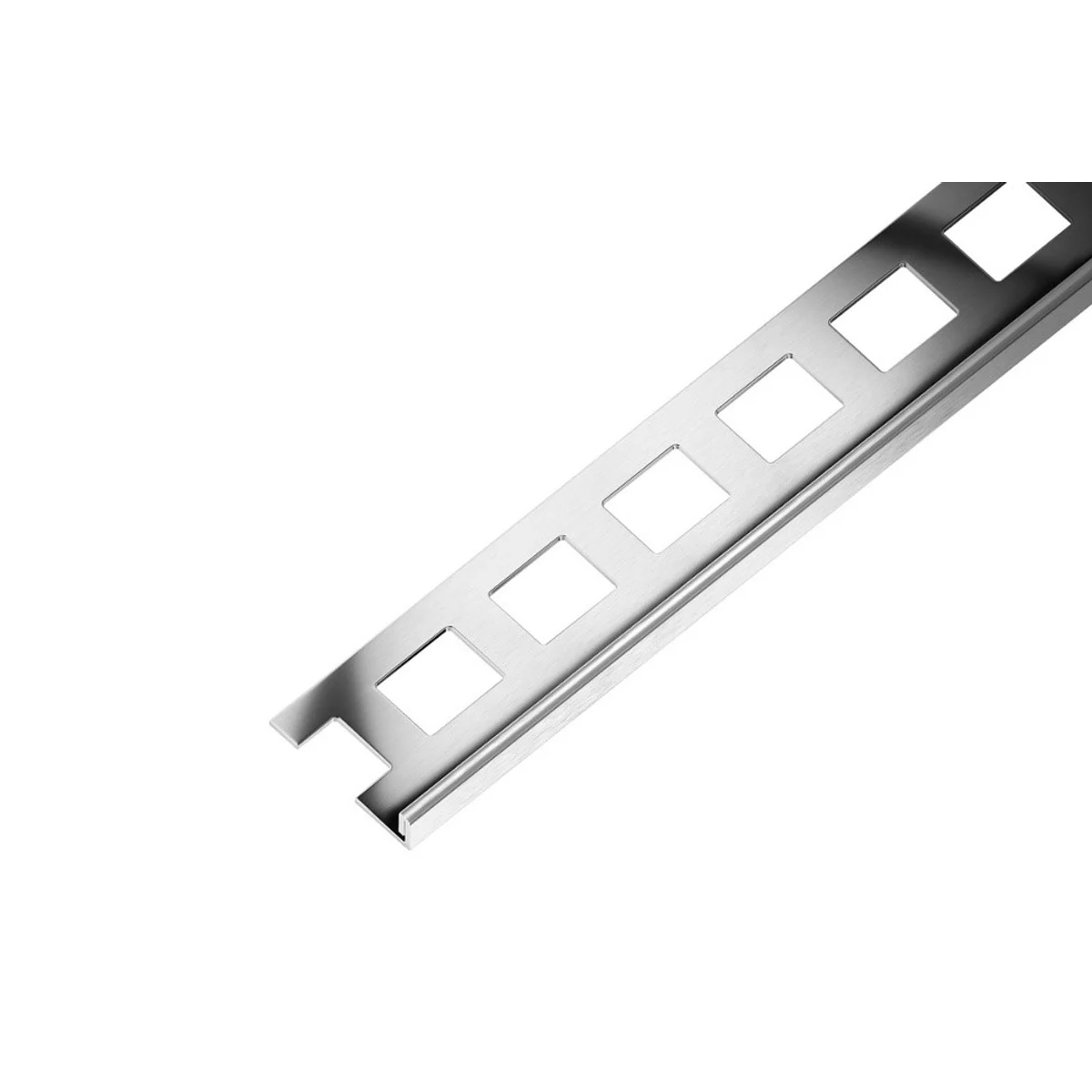 SP1 ukončovací lišta L, nerez V2A kartáč, 4,5 mm, 2,5 m