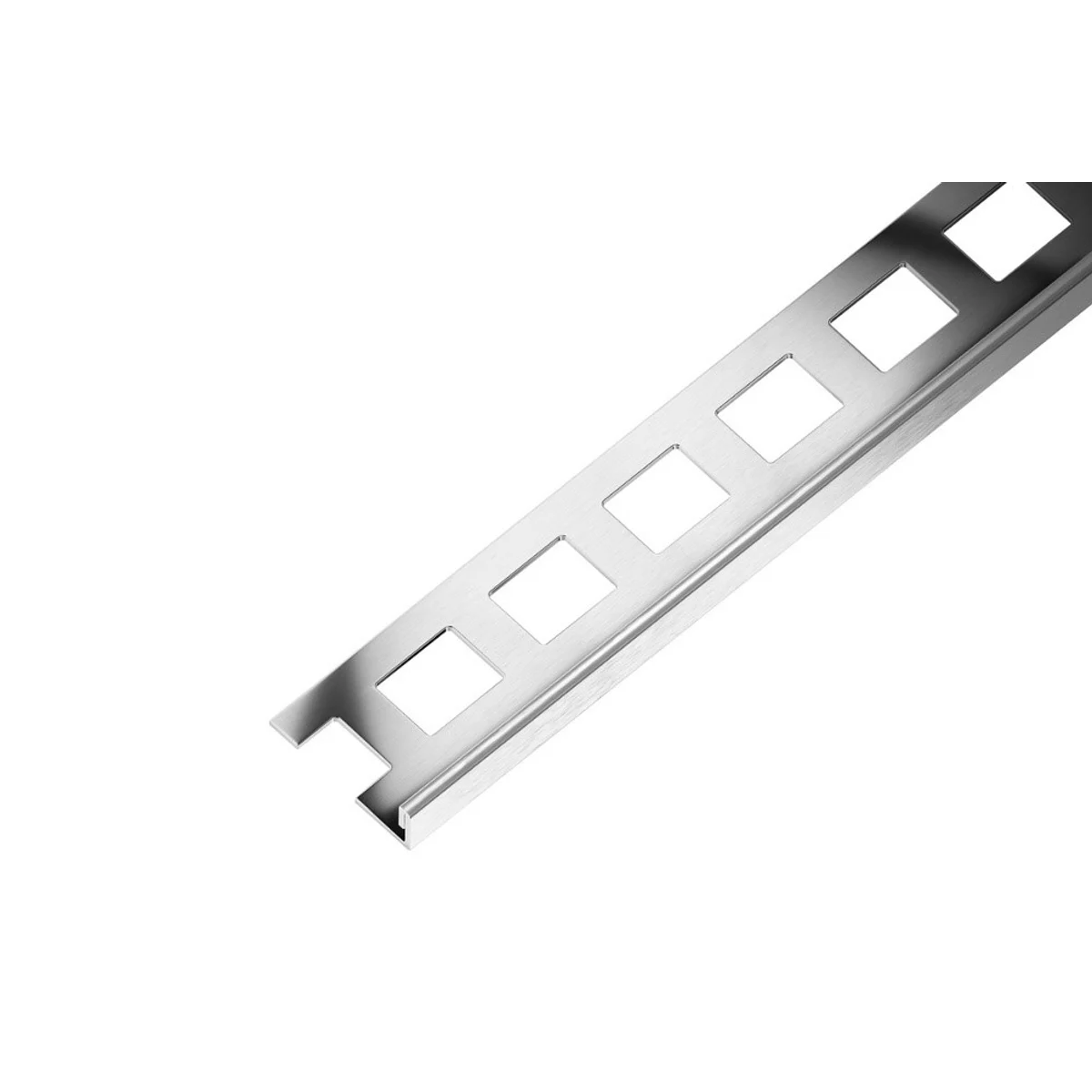 SP1 ukončovací lišta L, nerez V2A kartáč, 6 mm, 2,5 m