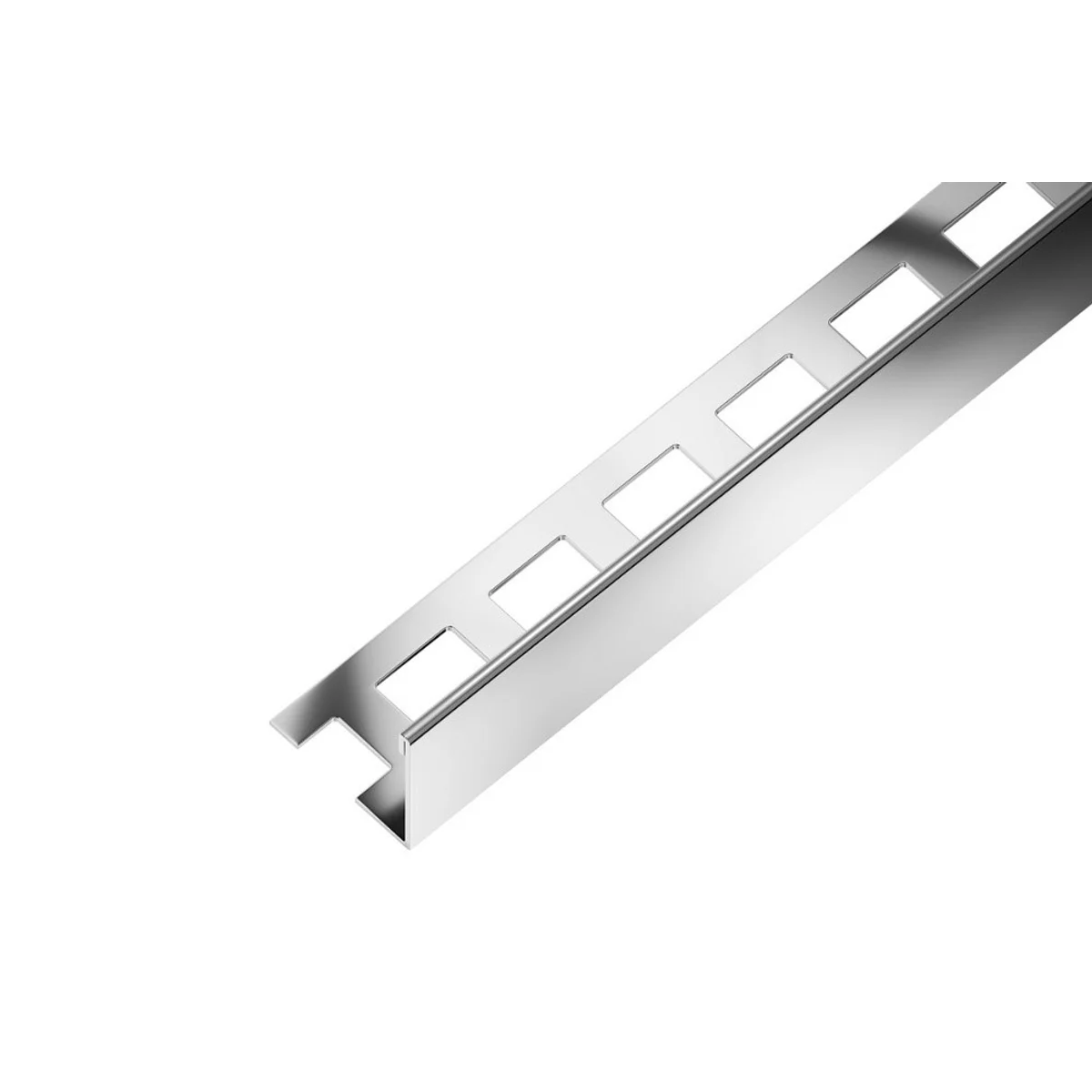 SP1 ukončovací lišta L, nerez V2A lesk, 20 mm, 3 m