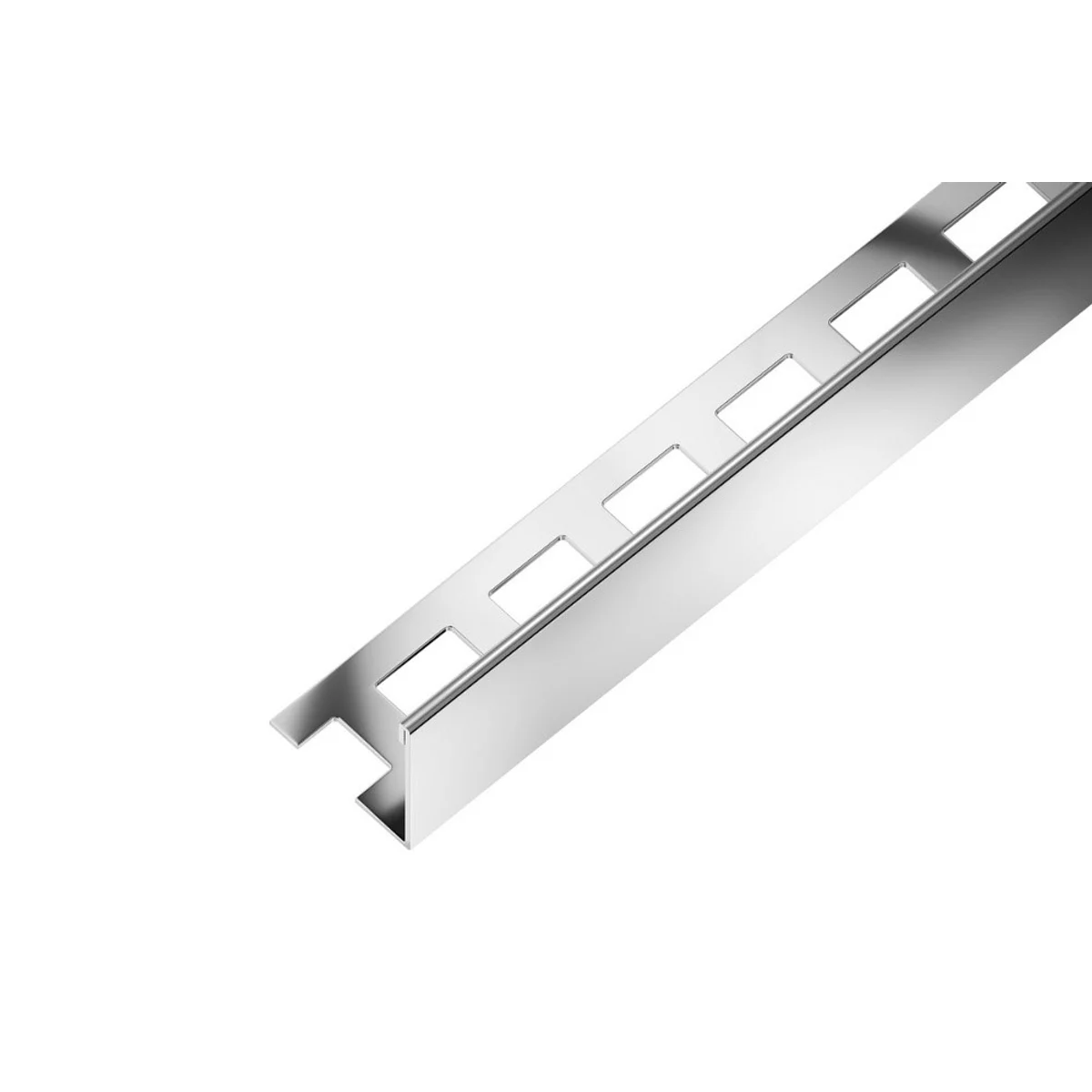 SP1 ukončovací lišta L, nerez V2A lesk, 22 mm, 3 m