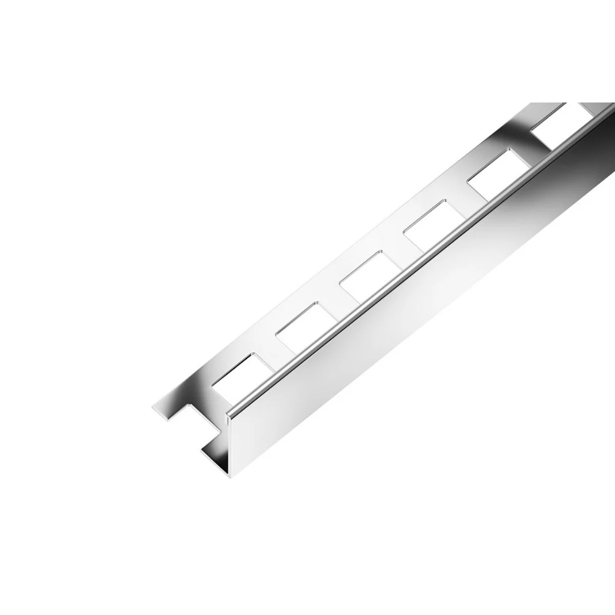 SP1 ukončovací lišta L, nerez V2A superlesk, 20 mm, 3 m
