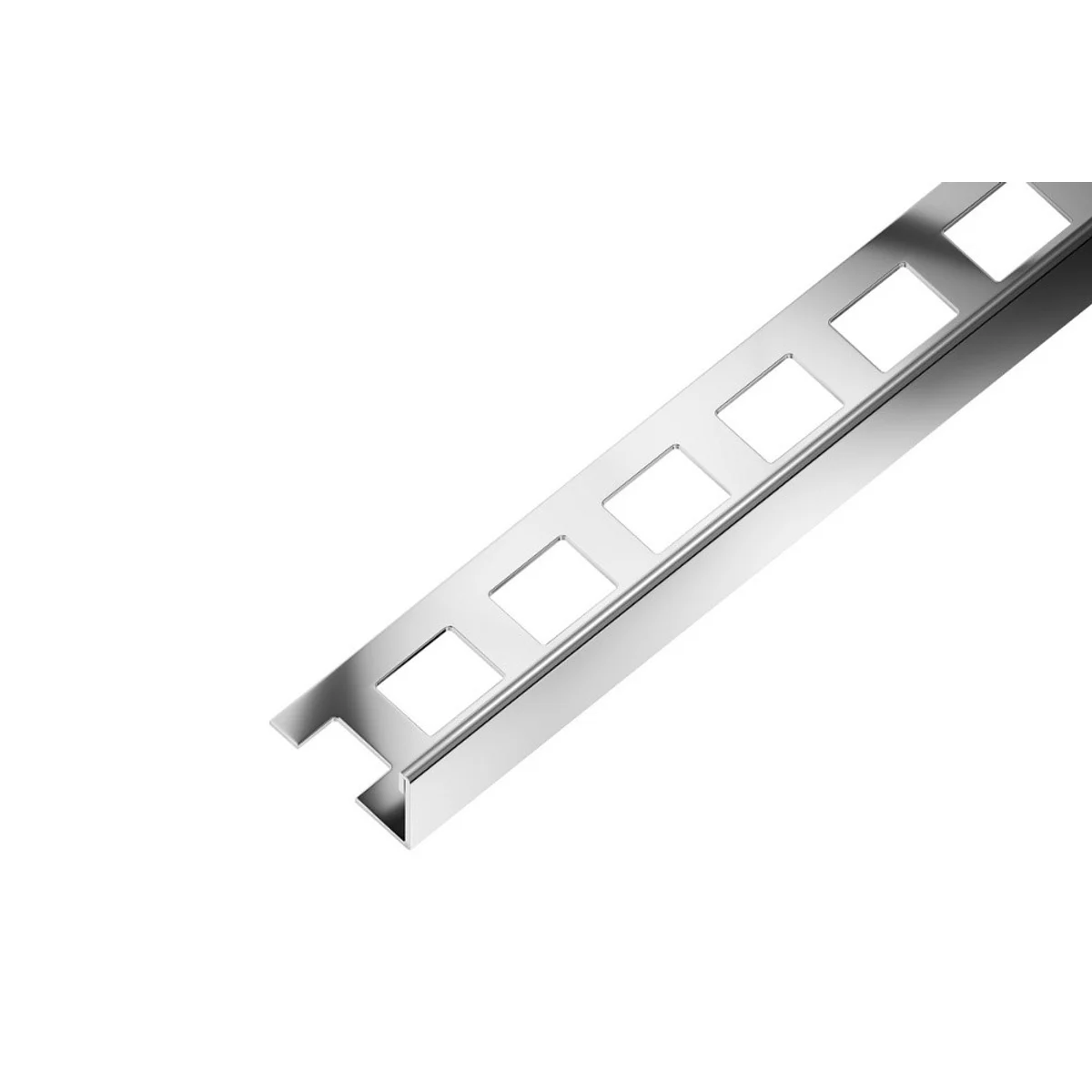 SP1 ukončovací lišta L, nerez V4A lesk, 12,5 mm, 2,5 m