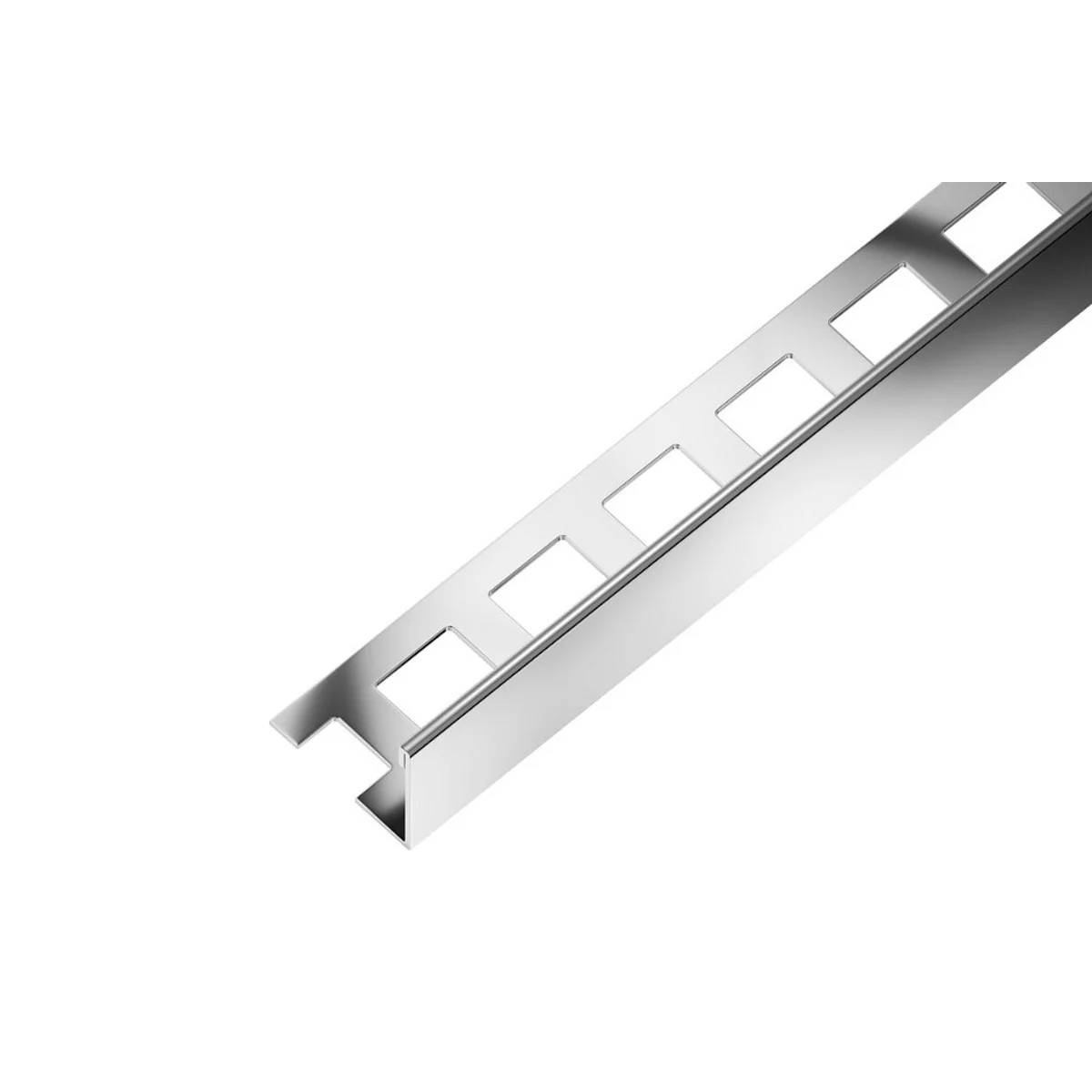 SP1 ukončovací lišta L, nerez V4A lesk, 17,5 mm, 3 m