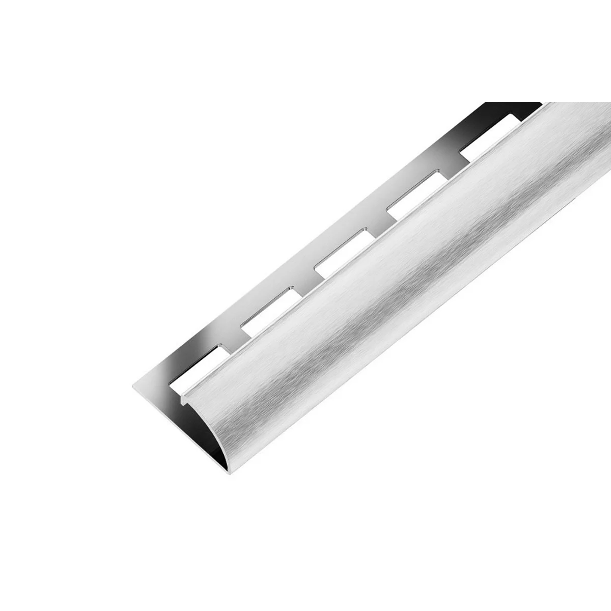 SP12 ukončovací lišta C, nerez V2A kartáč, 12,5 mm, 2,5 m