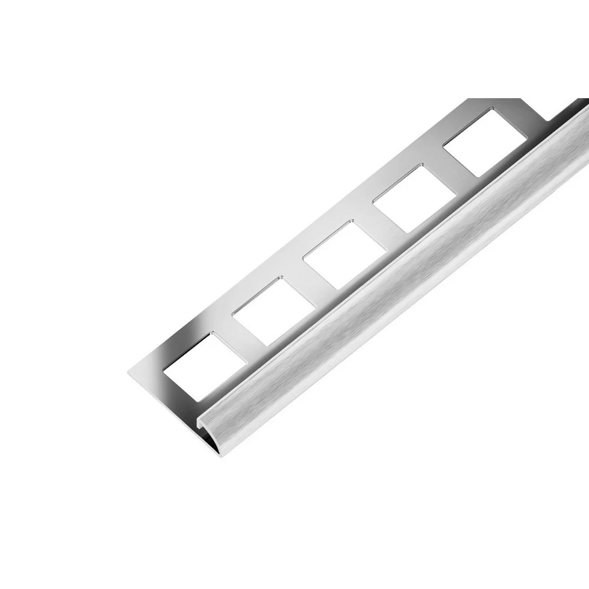 SP12 ukončovací lišta C, nerez V2A kartáč, 6 mm, 3 m