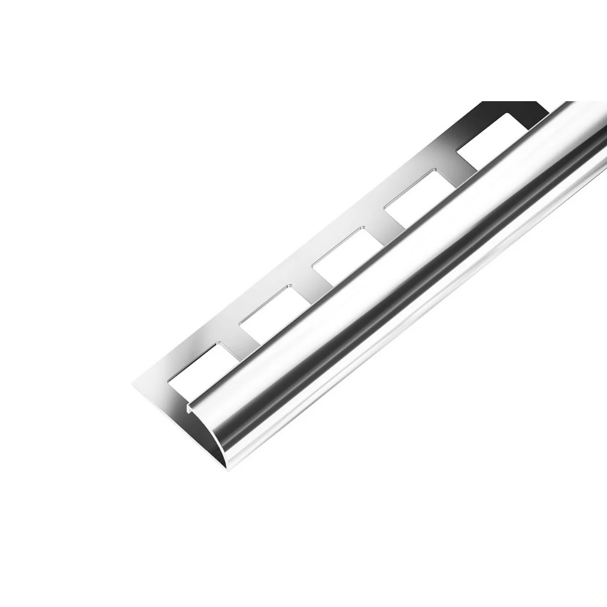 SP12 ukončovací lišta C, nerez V2A superlesk, 10 mm, 3 m