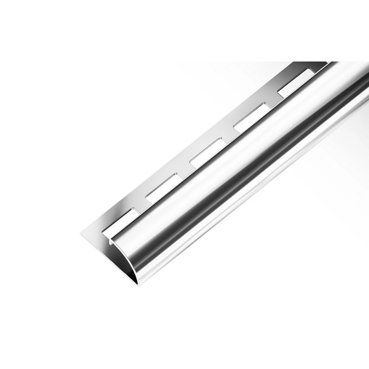 SP12 ukončovací lišta C, nerez V2A superlesk, 12,5 mm, 3 m