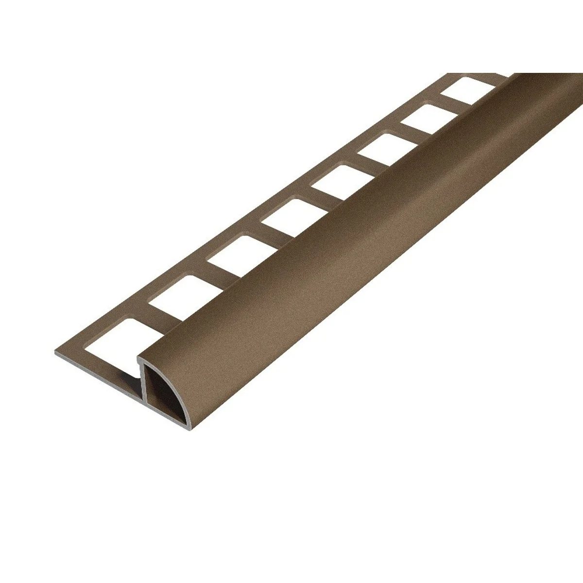 SP14/4 ukončovací lišta C, PREMIUM, hliník elox bronz, 12,5 mm, 2,5 m