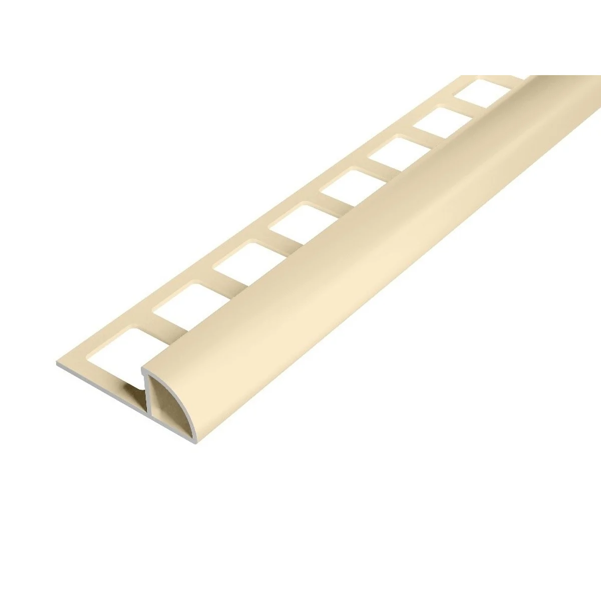 SP14/4 ukončovací lišta C, PREMIUM, hliník RAL1015, 6 mm, 3 m