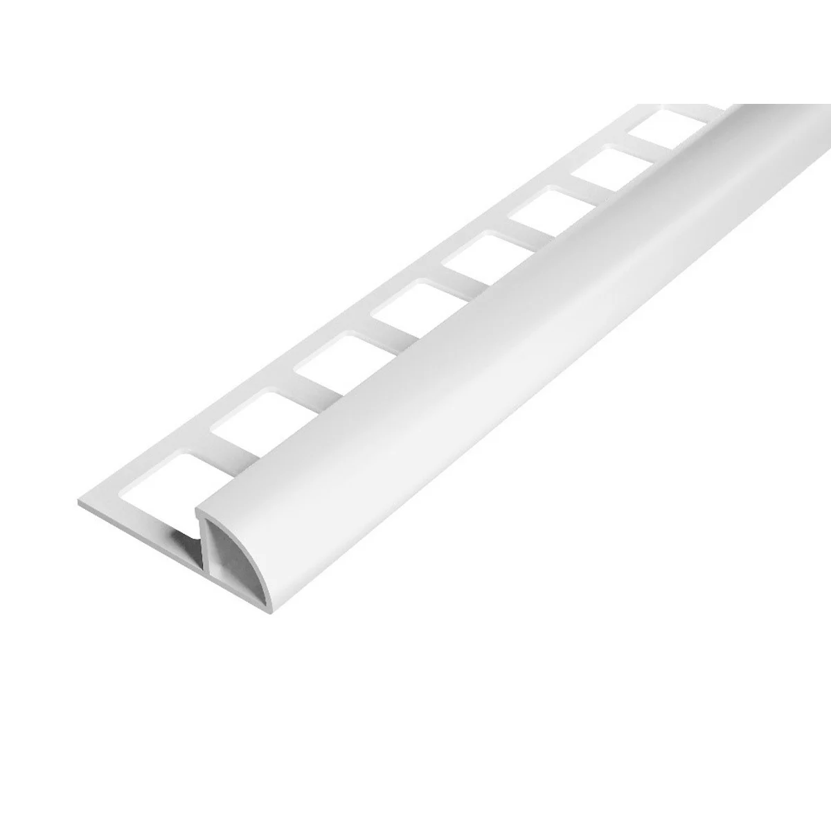 SP14/4 ukončovací lišta C, PREMIUM, hliník RAL9003, bílá lesklá, 11 mm, 3 m