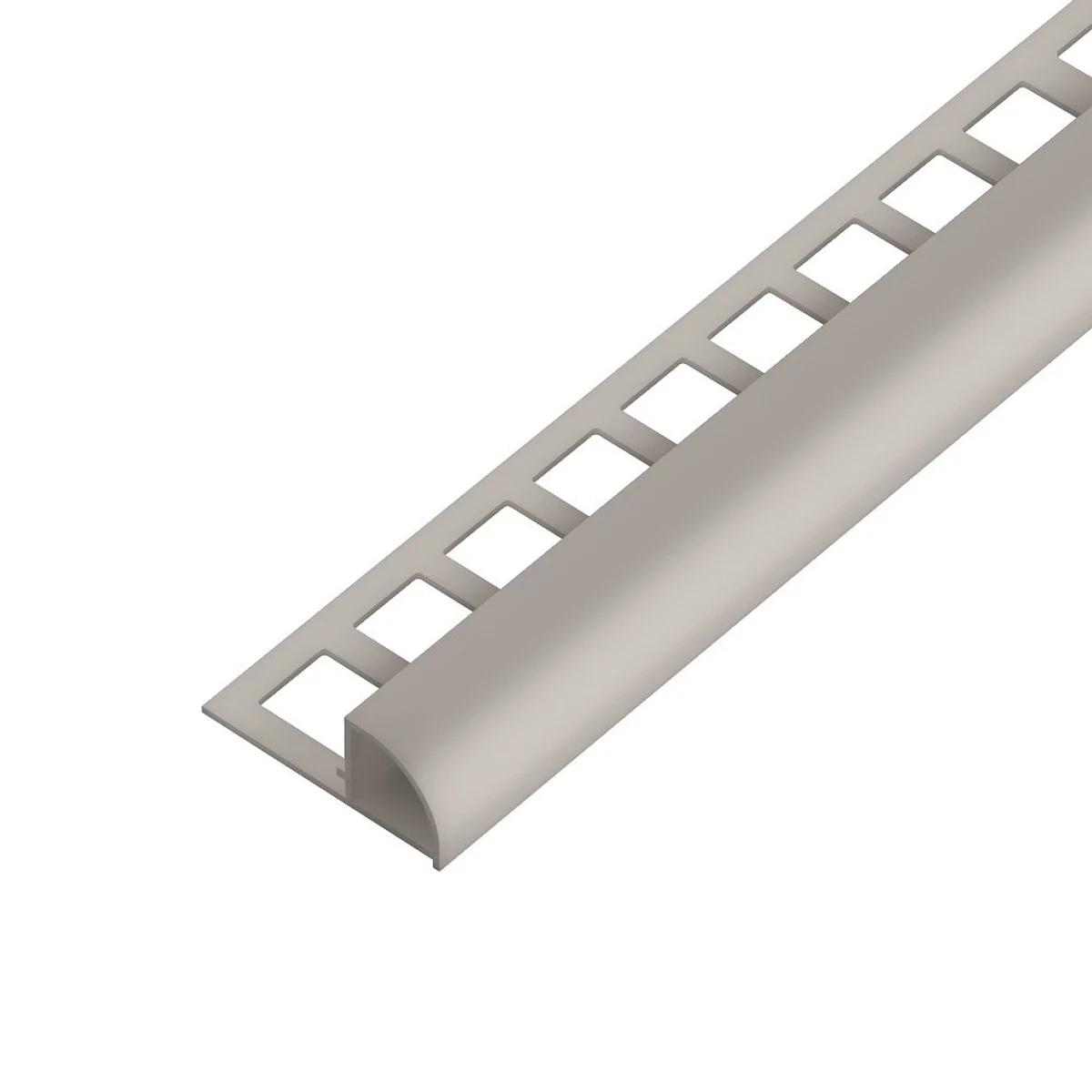 SP15/1 ukončovací lišta C, čtvrtoblouk, s vymezovačem,, PVC bahama, 9 mm, 2,5 m