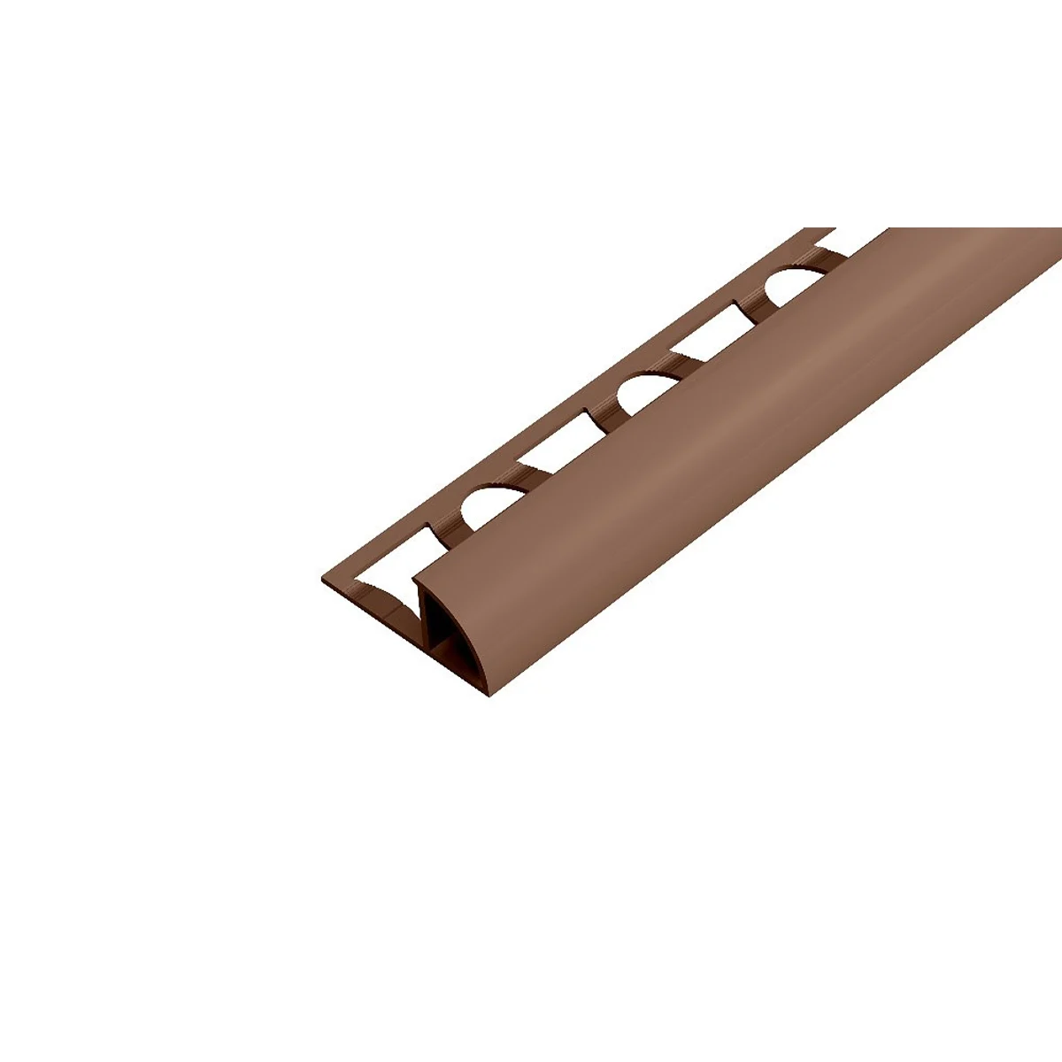 SP15 ukončovací lišta C, PVC bronzová metalíza, 12 mm, 2,5 m