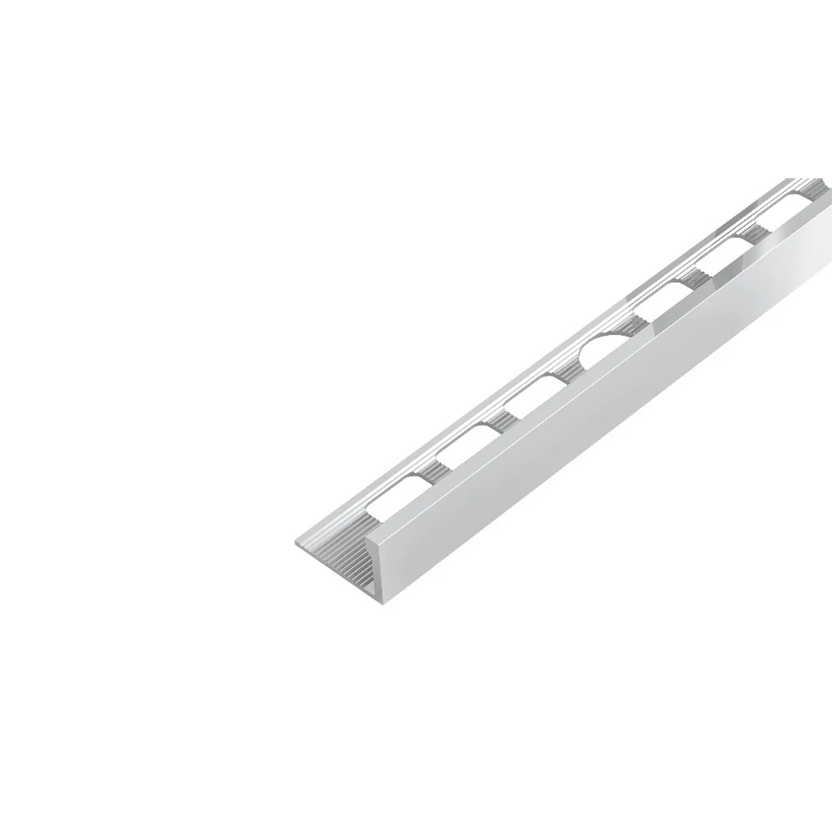 SP2 ukončovací lišta L, STANDARD, hliník, 10 mm, 2,5 m