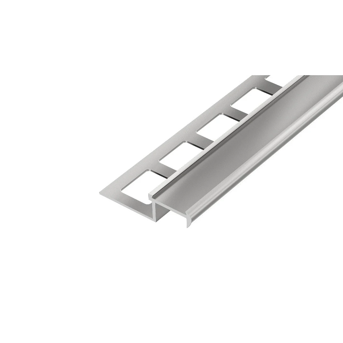 SP29/1 schodová lišta pro pásku 13 mm, hliník elox stříbro, 11 mm, 2,5 m