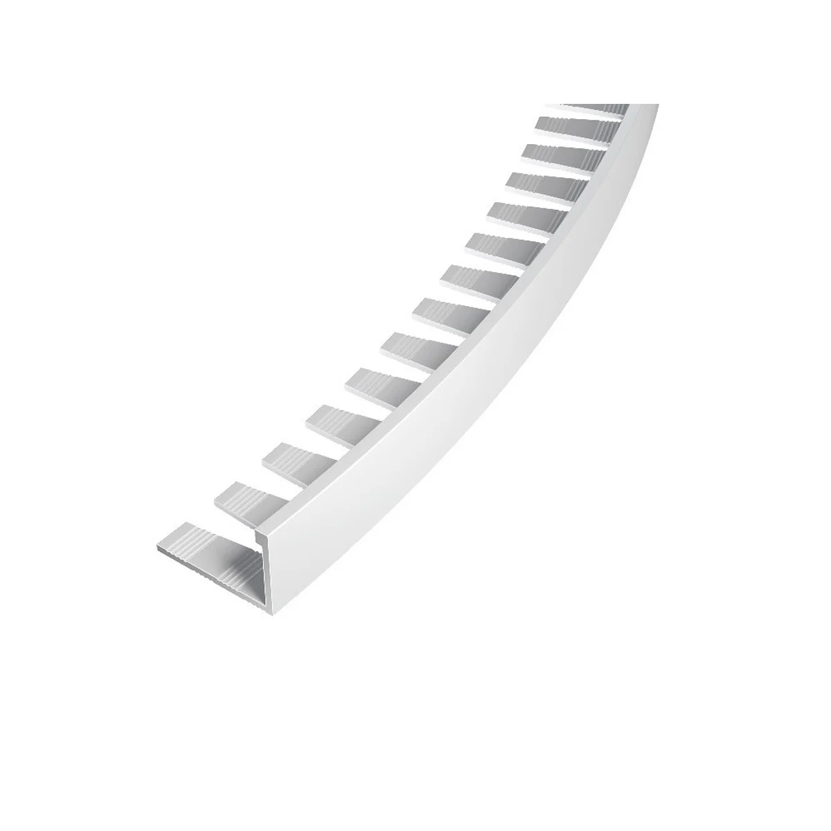 SP3 ukončovací lišta L, PREMIUM, hliník, FLOPPY TRIM, 16,5 mm, 2,5 m