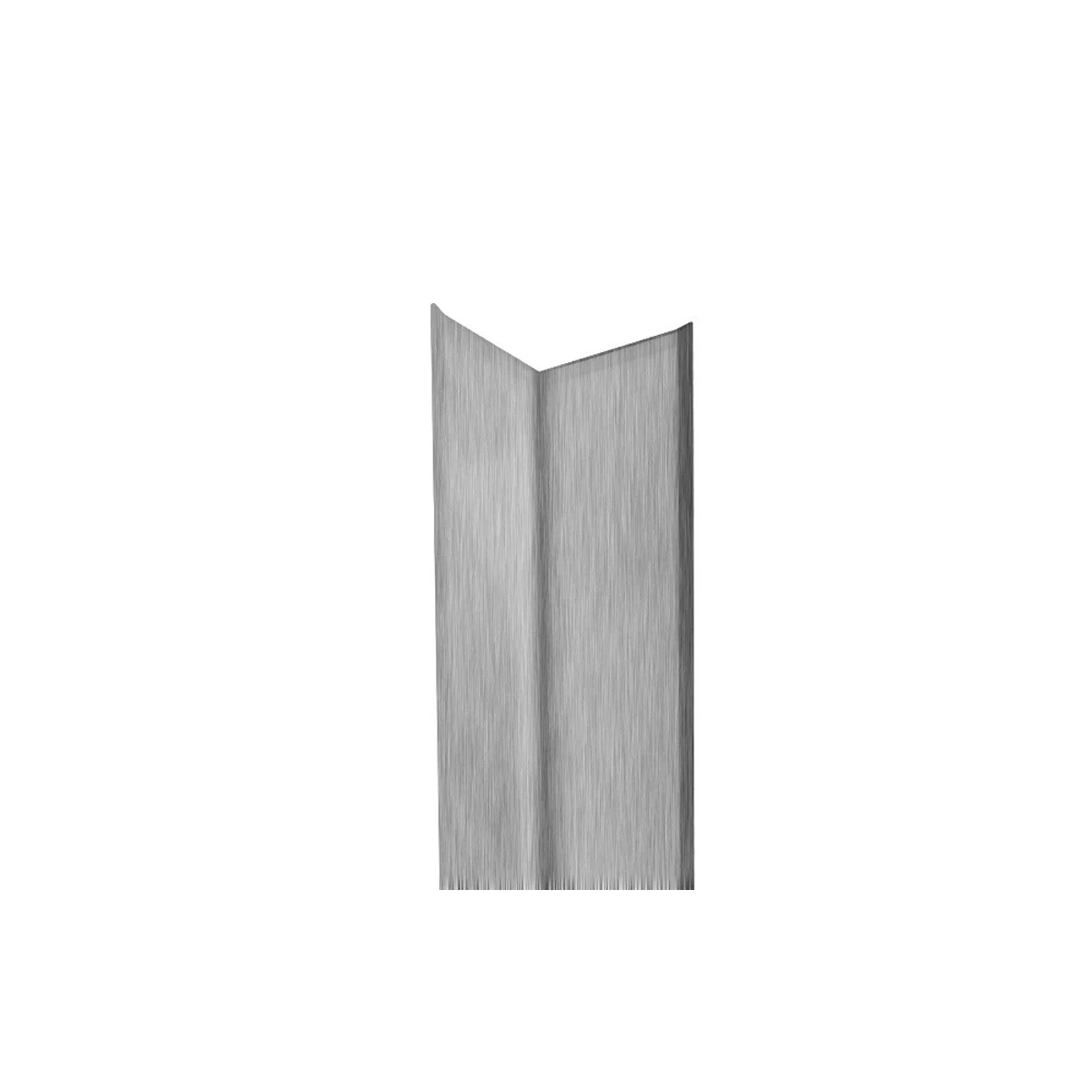 W2 lišta k ochraně rohu s příhybem, nerez V2A kartáč, 15x15 mm, 3 m